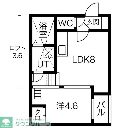 Le Ciel 大秋町の物件間取画像